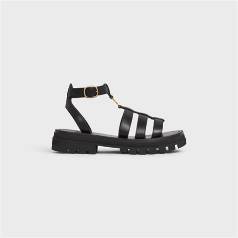 celine chunky sandals|celine slide sandals.